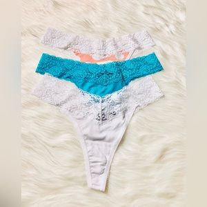 Lunaire Thong Set - 3ct